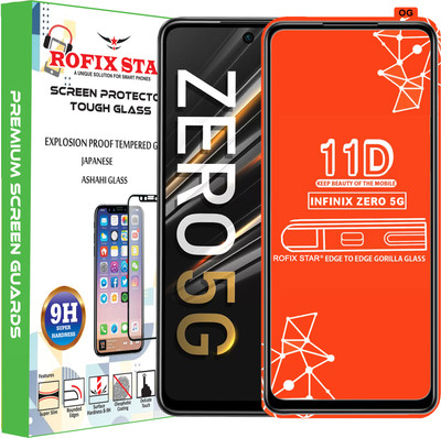 Rofix star Edge To Edge Tempered Glass for INFINIX ZERO 5G(Pack of 1)