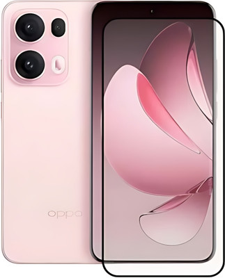Chemforce Edge To Edge Tempered Glass for Oppo Reno 13 5G, Oppo Reno 13, Reno66(Pack of 1)