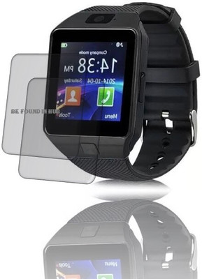 Aleena Edge To Edge Tempered Glass for DZ09 Smartwatch Screen Guard 0.946(Pack of 2)