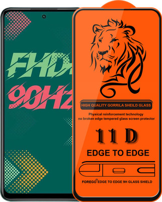 Forego Edge To Edge Tempered Glass for Infinix Hot 11s(Pack of 1)