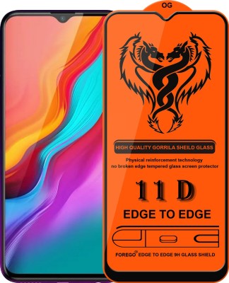 Forgive Edge To Edge Tempered Glass for Infinix Hot 8(Pack of 1)