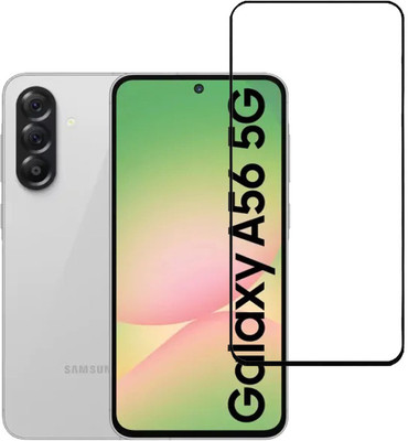 KARTRAY Edge To Edge Tempered Glass for Samsung Galaxy A56 5G(Pack of 1)