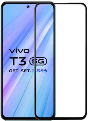TESPARK Edge To Edge Tempered Glass for vivo T3 5G(Pack of 1)