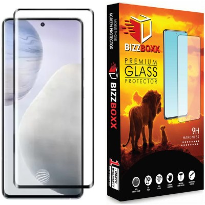 BizzBoxx Edge To Edge Tempered Glass for OnePlus 11 5G, Advanced Curved Border, Full Glue(Pack of 1)