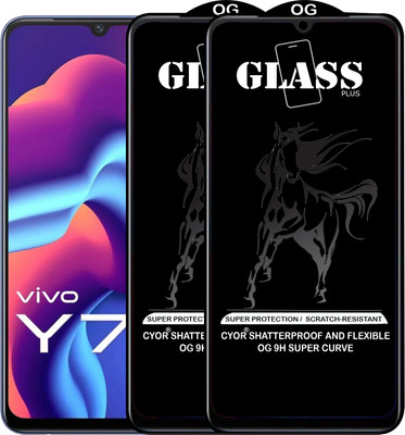 CYOR Edge To Edge Tempered Glass for VIVO Y73(Pack of 2)