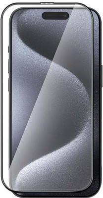 Flipkart SmartBuy Edge To Edge Tempered Glass for Apple iPhone 15 Pro Max(Pack of 1)