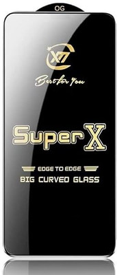 VMC Edge To Edge Tempered Glass for Realme C30S(Pack of 1)