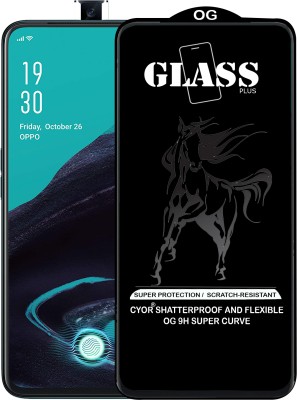 CYOR Edge To Edge Tempered Glass for OPPO Reno 2z(Pack of 1)