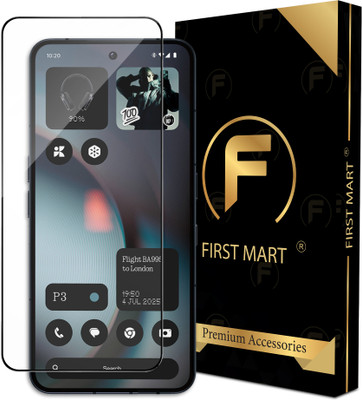 FIRST MART Edge To Edge Tempered Glass for Nothing Phone 3 5G, Nothing 3(Pack of 1)