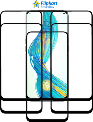 Flipkart SmartBuy Edge To Edge Tempered Glass for Realme X(Pack of 5)