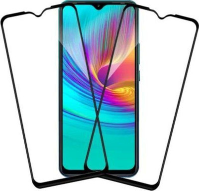 NIMMIKA ENTERPRISES Edge To Edge Tempered Glass for Infinix Smart 4 Plus(Comprehensive protection | High-quality material | Multi-layered coating | Clear and smooth surface | Thin and lightweight | Easy to install)(Pack of 2)