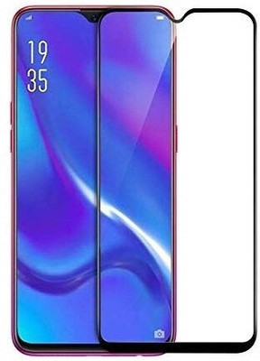 NIMMIKA ENTERPRISES Edge To Edge Tempered Glass for Oppo K1(Premium Tempered Glass | Edge-to-Edge Coverage | Full Coverage | Ultra-Thin Design | Oleophobic Coating | Case-Friendly Design | Crystal Clear Display | Residue-Free Removal)(Pack of 1)