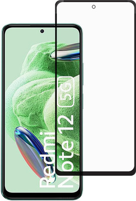COVJ Tempered Glass Guard for Redmi Note 12 5G Tempered Glass | Screen Protector Full HD Quality Tempered Glass Anti-Scratch Edge to Edge Coverage with Easy Installation Kit(Pack of 1)