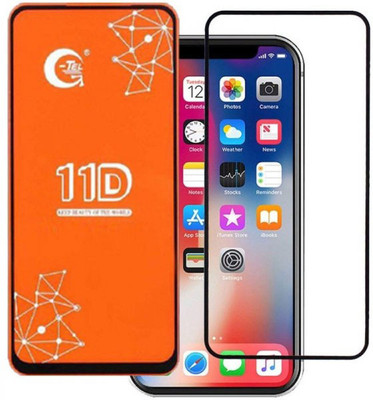 SM Styles Edge To Edge Tempered Glass for Itel A06(Pack of 1)