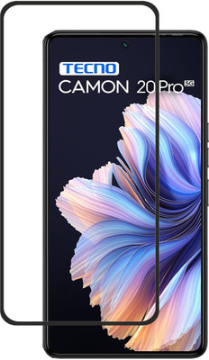 NSTAR Edge To Edge Tempered Glass for Tecno Camon 20 Pro 5G(Pack of 1)
