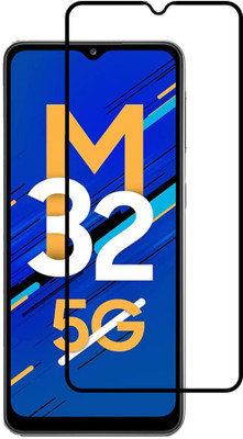 NaturalBuy Edge To Edge Tempered Glass for Samsung Galaxy M32 5G [Premium Quality](Pack of 1)
