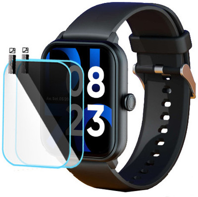 HIDEOUS Edge To Edge Tempered Glass for DIZO Watch D2(Pack of 2)