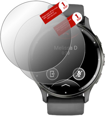 daffin Edge To Edge Tempered Glass for Garmin Venu 3 SMARTWATCH(Pack of 2)