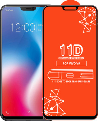 Roxel Edge To Edge Tempered Glass for Vivo V9(Pack of 1)