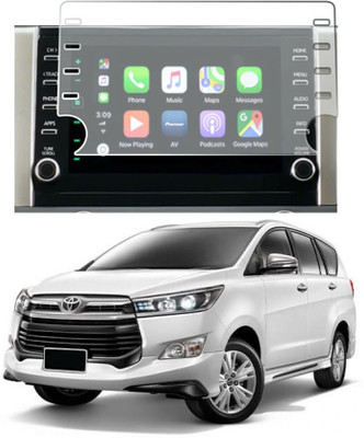 Guardpad Edge To Edge Tempered Glass for Company Fitted Android Player of Toyota Innova Crysta VX 2.4 7 STR 2021-Running (8 inch) Infotainment / Music System(Pack of 1)