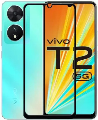 SMARTCASE Edge To Edge Tempered Glass for Vivo T2 5G, vivo T2 5G(Pack of 1)