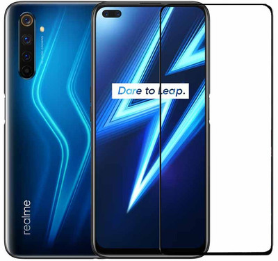 Expromium Edge To Edge Tempered Glass for Realme 6 Pro(Pack of 1)