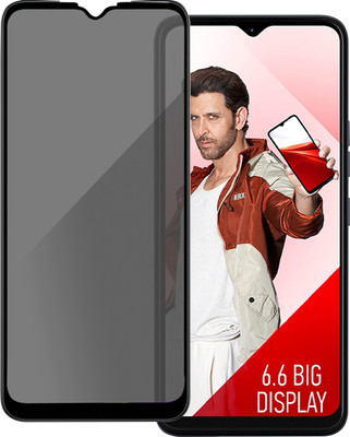 GLOBAL NOMAD Edge To Edge Tempered Glass for itel A60(Pack of 1)