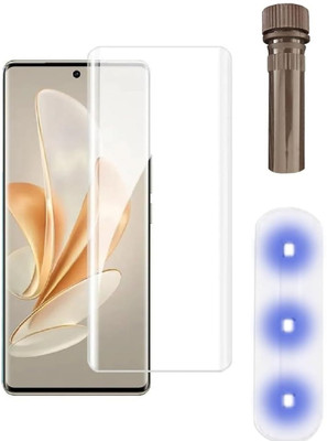 LIKEDESIGN Edge To Edge Tempered Glass for Realme GT 6T 5G(Pack of 1)