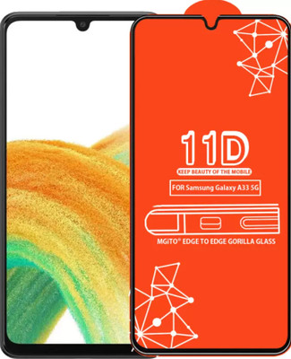 FlipSmartGuard Edge To Edge Tempered Glass for Samsung Galaxy A33 5G(Pack of 1)