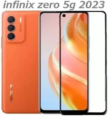 O2MG Edge To Edge Tempered Glass for Infinix Zero 5G 2023(Pack of 1)