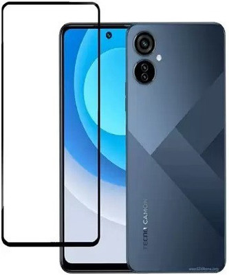 BRENZZ Edge To Edge Tempered Glass for Tecno Camon 19 Neo(Pack of 1)