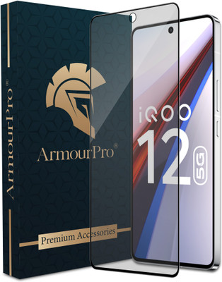 ArmourPro Edge To Edge Tempered Glass for iQOO 12 5G, iQOO 12, iQOO Neo 9 Pro 5G, iQOO Neo 9 Pro, Neo9 Pro 5G, Matte Finish Glass(Pack of 1)