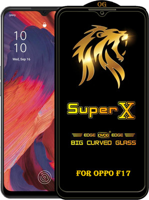 PFOAM Edge To Edge Tempered Glass for OPPO F17(Pack of 1)
