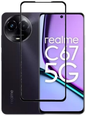 ISAAK Edge To Edge Tempered Glass for Realme C67 5G, Edge to Edge, 11D Tempered Glass(Pack of 1)