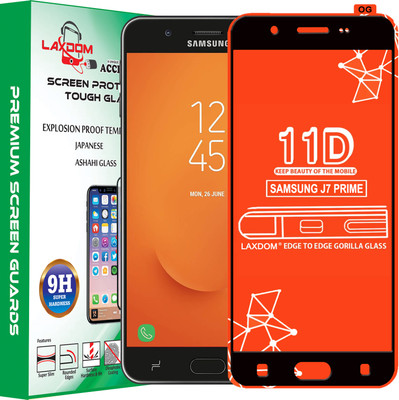Laxdom Edge To Edge Tempered Glass for Samsung Galaxy J7 Prime(Pack of 1)