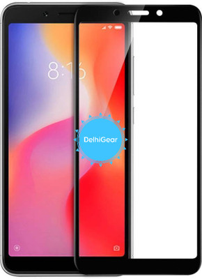 TELESHIELD Edge To Edge Tempered Glass for Mi Redmi 6A, 11D Glass(Pack of 1)