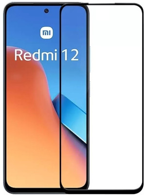 Gorilla Protection Edge To Edge Tempered Glass for Redmi 12, Redmi 12 5G, Poco M6 Pro 5G(Pack of 1)