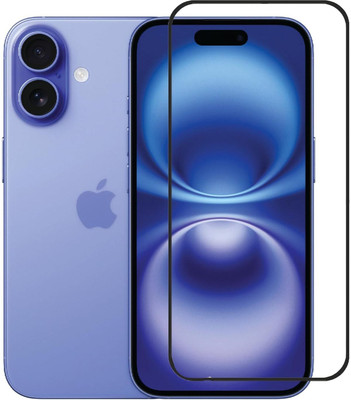 Girind Tempered Glass Guard for iPhone 16 Plus(Pack of 1)