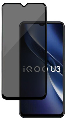 HUPSHY Edge To Edge Tempered Glass for VIVO IQ00 U3(Pack of 1)