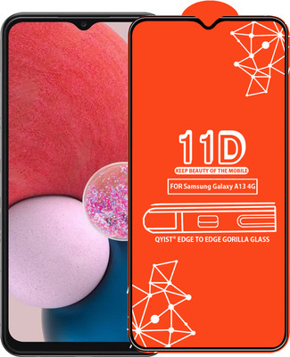 Qyist Edge To Edge Tempered Glass for Samsung Galaxy A13 4G(Pack of 1)