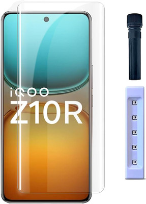 INFINITYWORLD Edge To Edge Tempered Glass for iQOO Z10R 5G(Pack of 1)
