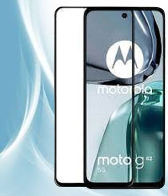 vmt stock Edge To Edge Tempered Glass for MOTOROLA G62 5G(Pack of 1)