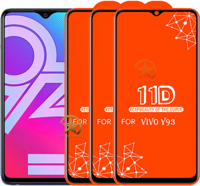HQ Protection Edge To Edge Tempered Glass for VIVO Y93(Pack of 3)