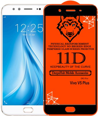 DeepzHub Edge To Edge Tempered Glass for Vivo V5 Plus(Pack of 1)