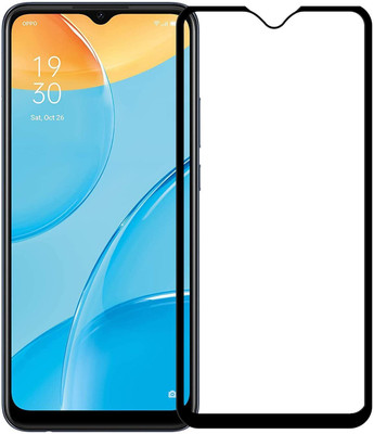 Karpine Edge To Edge Tempered Glass for Oppo A15 / Oppo A15s(Pack of 1)