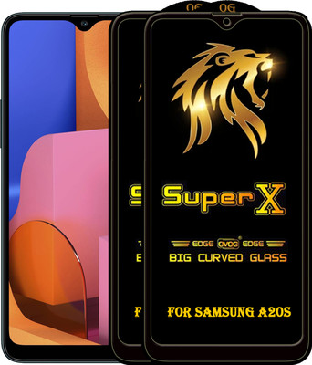 PFOAM Edge To Edge Tempered Glass for SAMSUNG GALAXY A20S(Pack of 2)
