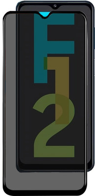 HUPSHY Edge To Edge Tempered Glass for SAMSUNG Galaxy F12(Pack of 1)