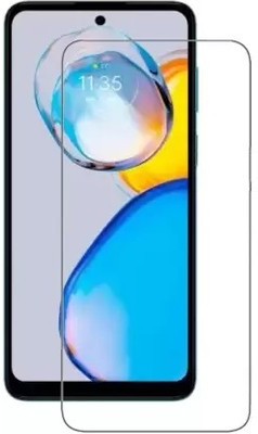 O2MG Edge To Edge Tempered Glass for MOTOROLA e32, MOTO e32(Pack of 1)