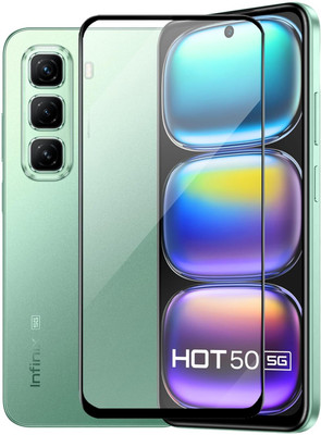 Flipkart SmartBuy Edge To Edge Tempered Glass for Infinix HOT 50 5G(Pack of 1)