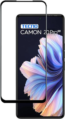 VAlight Edge To Edge Tempered Glass for Tecno Camon 20 Pro, tecno camon 20 pro 5g, Tecno Camon 20 Pro 5G(Pack of 1)